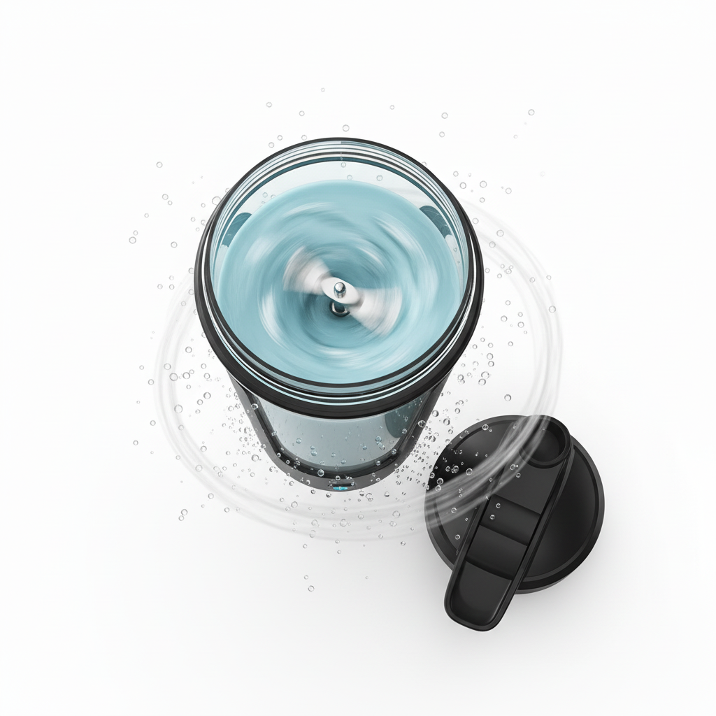 Shaker - Vue du dessus